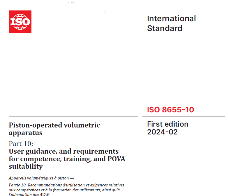 Arrivata “finalmente” l’ultima norma della serie 8655: la ISO 8655-10:2024